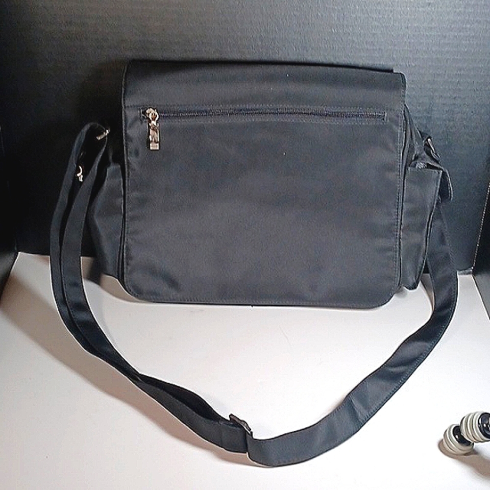 Women's Messenger Shoulder Crossbody Bag Black